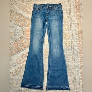 Articles of Society- Bootcut/flare jeans, size 25. Raw hem. Worn only 2-3 times